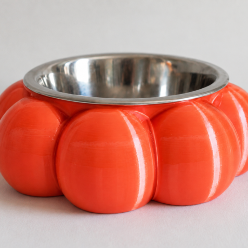 Gamelle Bulle — Orange Corail (Satiné)
