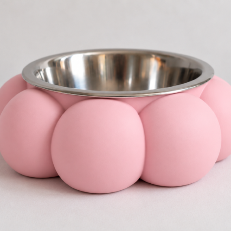 Gamelle Bulle — Rose Axolotl (Mat)