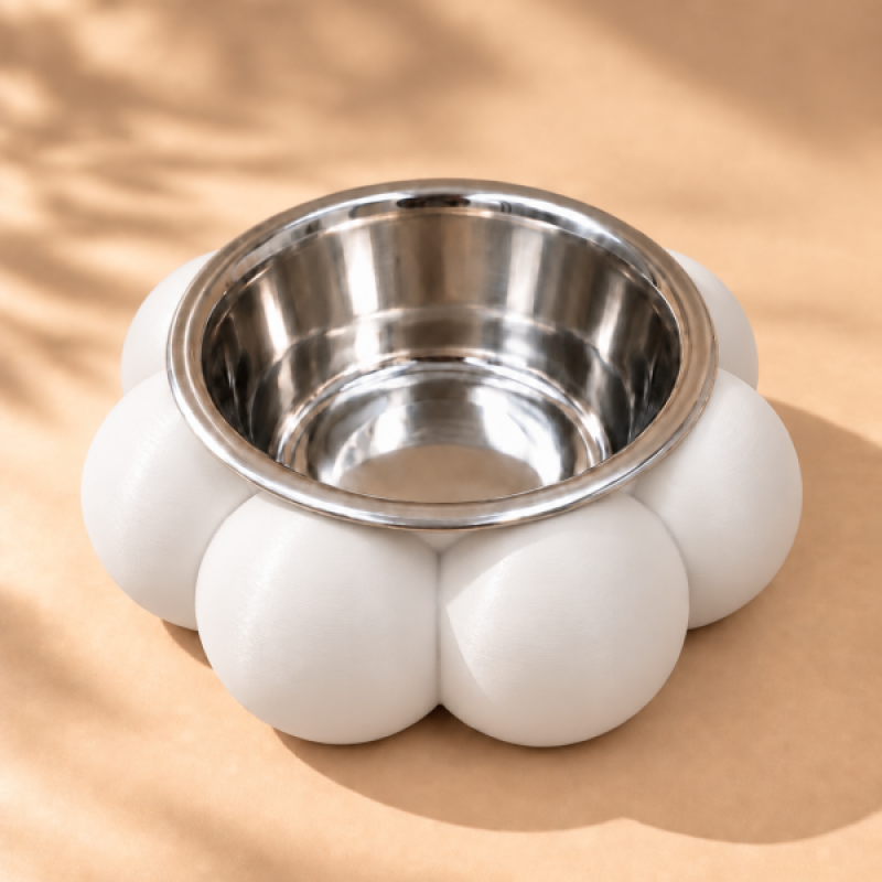 Gamelle Bulle — Blanc Ours polaire (Satiné)