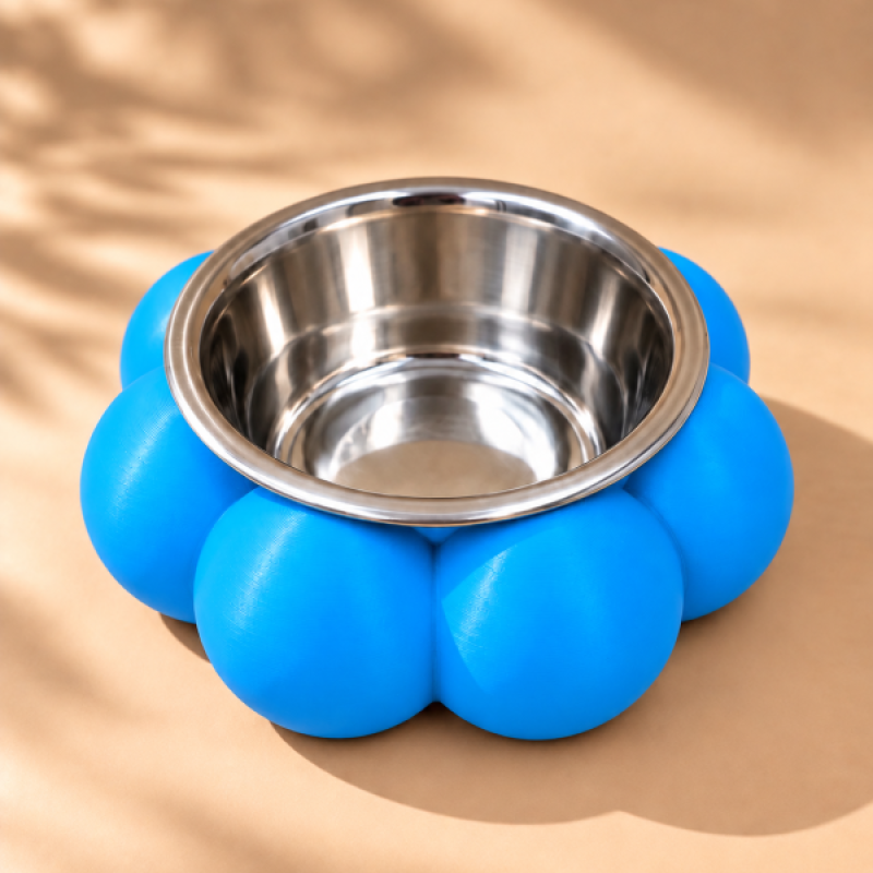 Gamelle Bulle — Bleu Perroquet (Satiné)