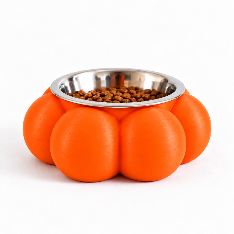 Gamelle Bulle — Orange Panda roux (Satiné)
