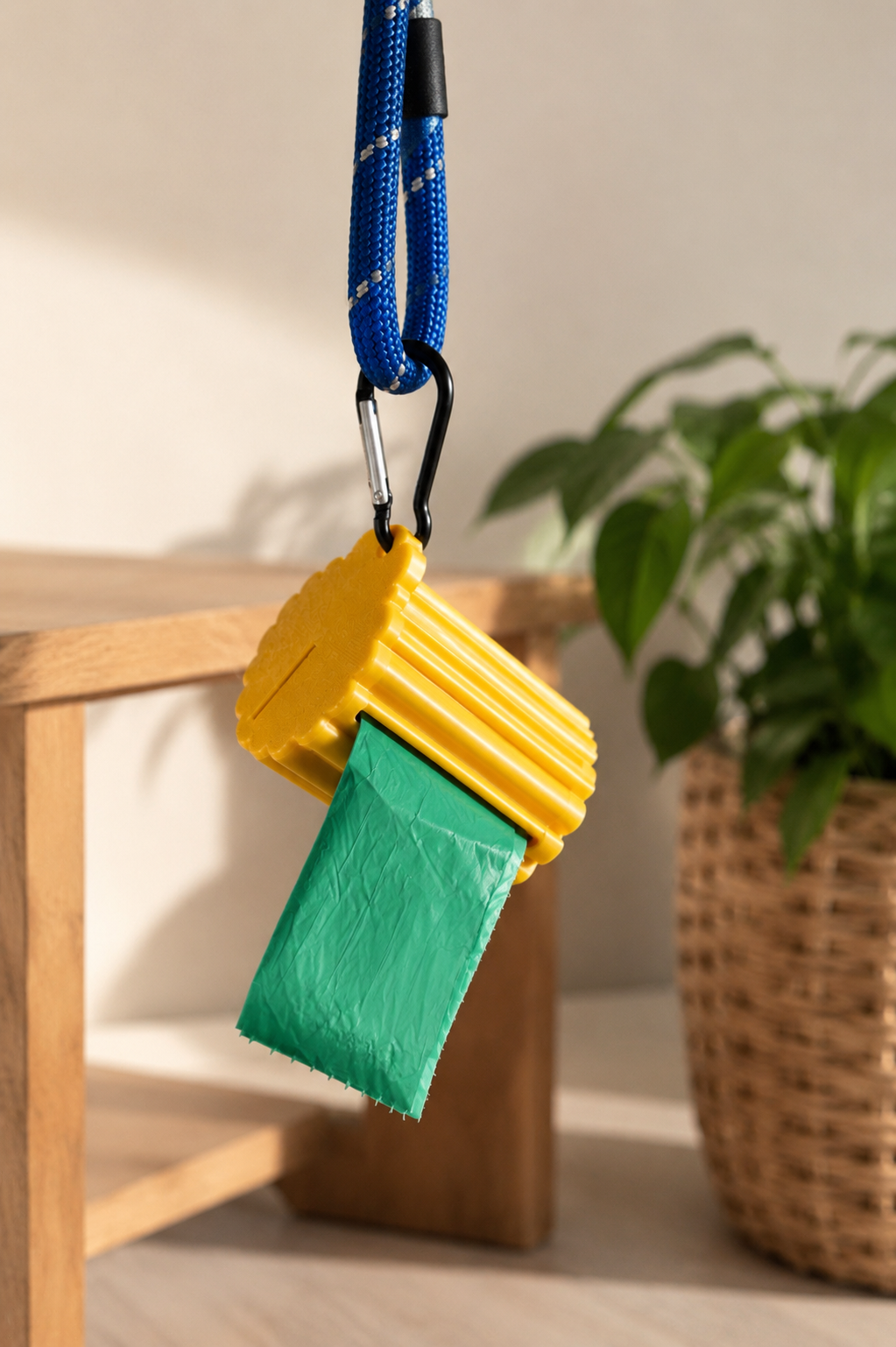 Porte sacs-à-crotte Fleur