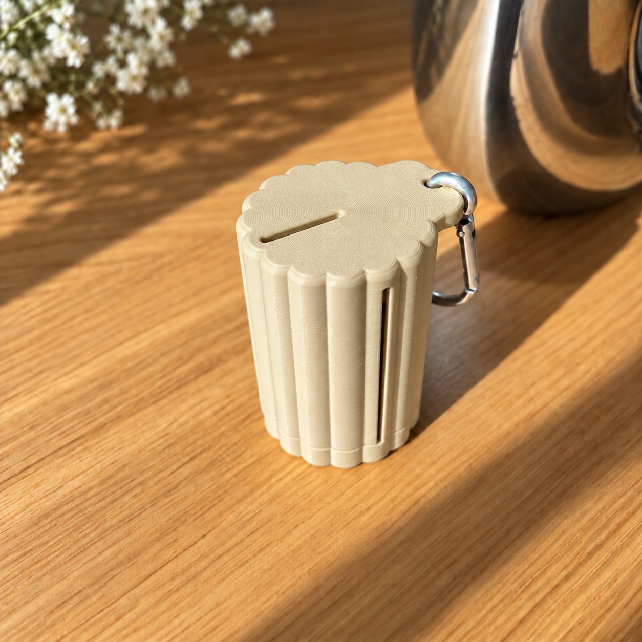 Porte sacs-à-crotte Fleur